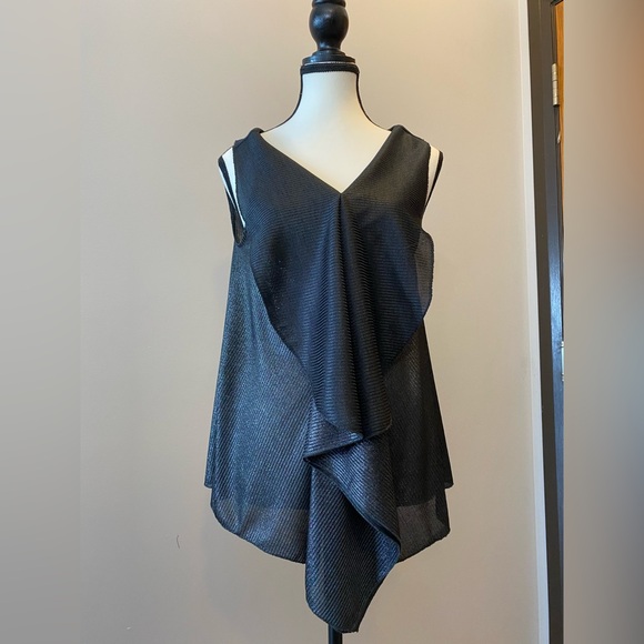 Cupio Black Silver Textured Fabric - Picture 7 of 7